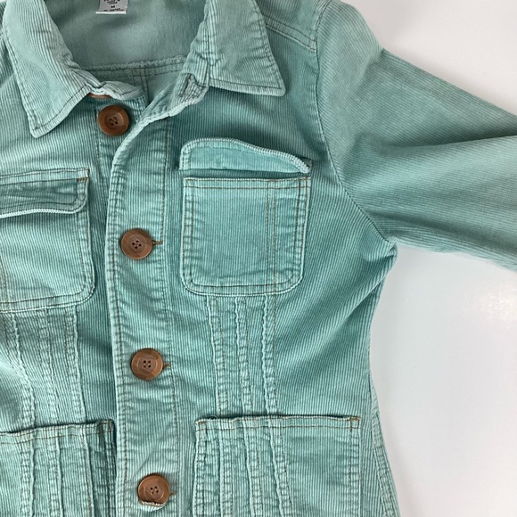 Anthropologie Tulle Mint Green Corduroy Jacket | Medium - Picture 5 of 12
